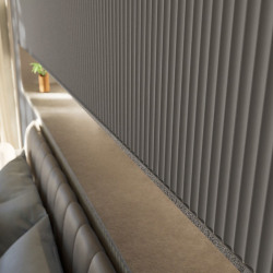 Wall panels Atrim - Roller 0,25x2,75m (E:0,013m) - Gris Siberia