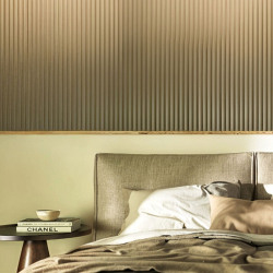 Wall panels Atrim - Snail 0,25x2,75m (E:0,016m) - Gris Siberia