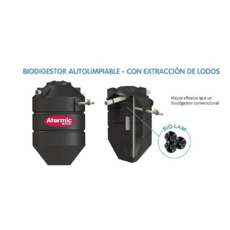 Biodigestor 1500 lt - Atermic