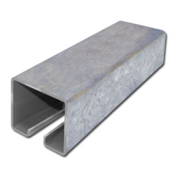 Guia hierro 170 - x 6mts 46x38 con espesor 1,50