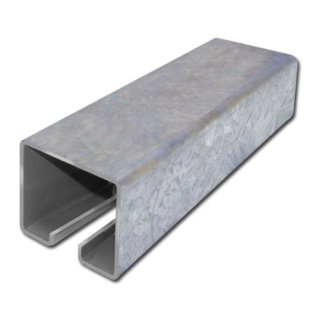 Guia hierro 170 - x 6mts 46x38 con espesor 1,50