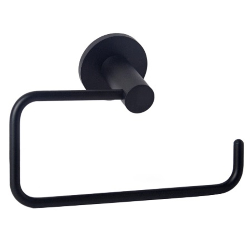 Portarrollo Mini A - Accesorio de baño Amurar - Negro