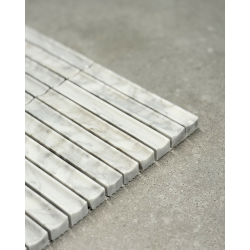 Fika Stone Concave Carrara White 30,2x31cm -  X unidad