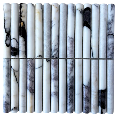 Fika Stone Convex Carrara Brown 30,2x31cm -  X unidad