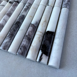 Fika Stone Convex Carrara Brown 30,2x31cm -  X unidad