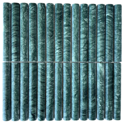 Fika Stone Convex Dark Green Esmeralda 30,2x31cm -  X unidad