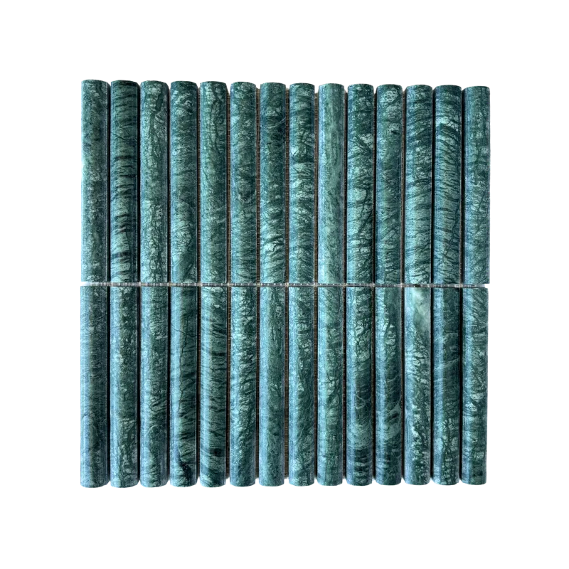 Fika Stone Convex Dark Green Esmeralda 30,2x31cm -  X unidad