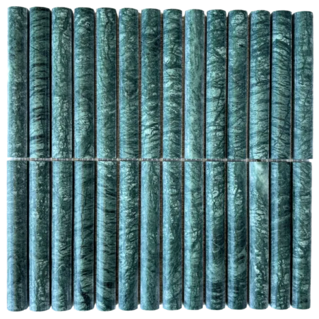 Fika Stone Convex Dark Green Esmeralda 30,2x31cm -  X unidad