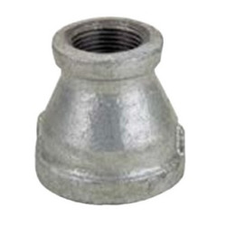 Cupla reducción hierro galvanizado 1" x 1/2"
