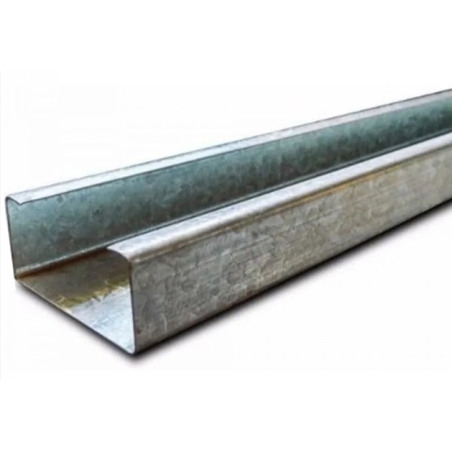 Perfil C galvanizado - 160x60x20x3.2mm - Barra de 12m