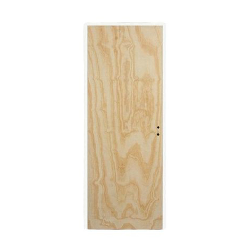 Puerta placa Marco aluminio blanco (Izquierda) 70x07 Pino - Piamel