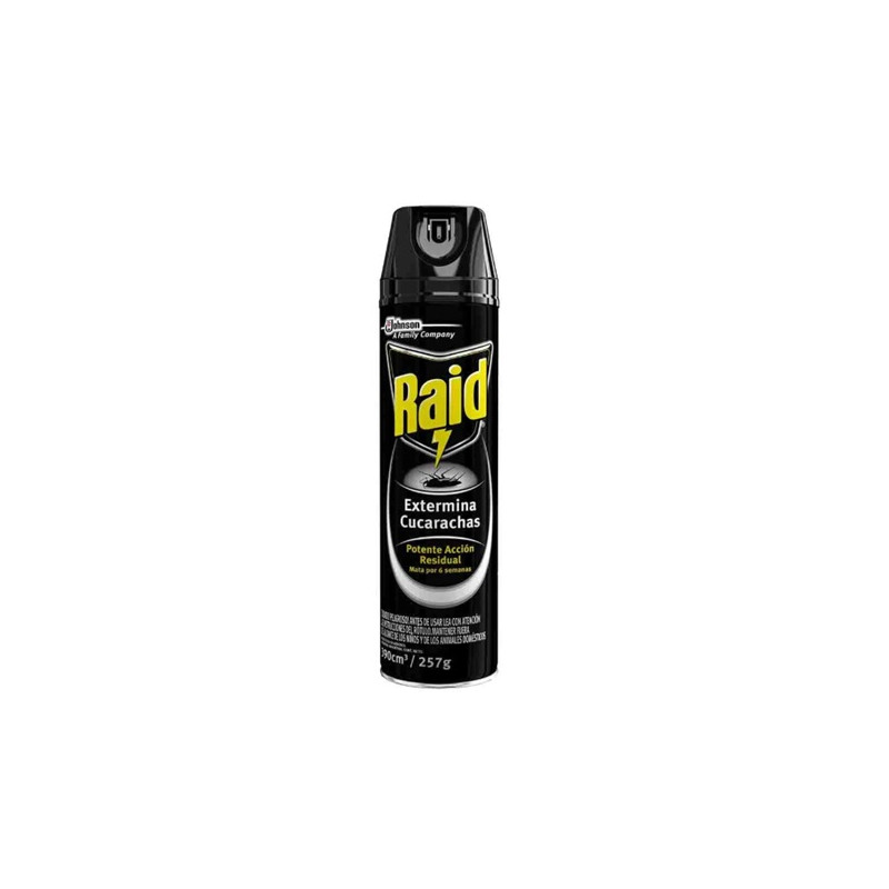 Insecticida aerosol raid exterminador x 360cc