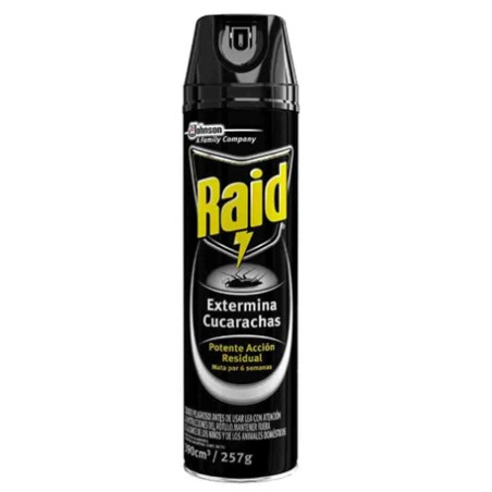 Insecticida aerosol raid exterminador x 360cc