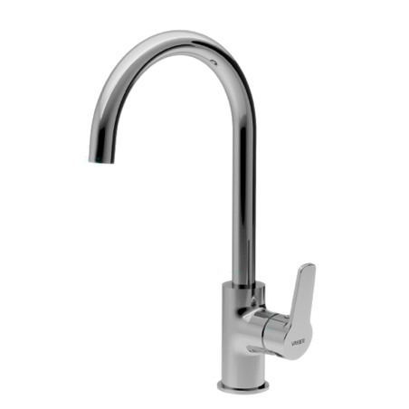 Grifería Vasser troya monocomando para cocina mesada alta