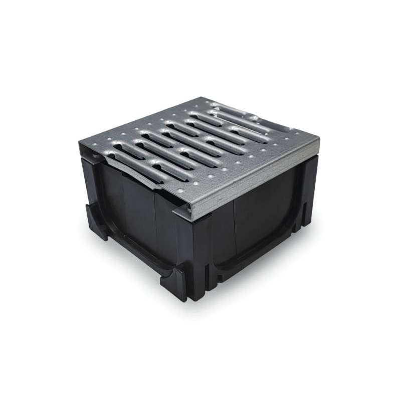 Desague exterior esquinero 13x13x8cm - Atrim