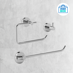 Accesorio Alize box 3 piezas cromo - Vasser