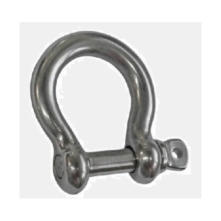 Grillete corazón 3/16" soporta galvanizado 308 kg