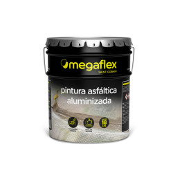 Pintura asfaltica aluminizada x 18L - Megaflex