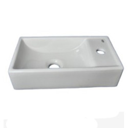 Bacha D´Accord Bilbao Loza blanca 40,5x22,5x11cm