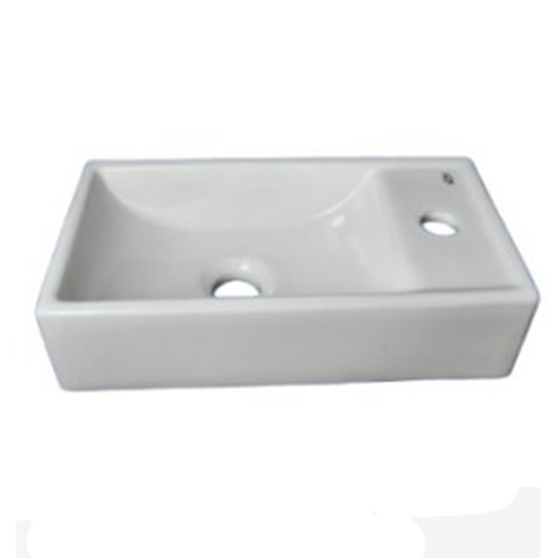 Bacha D´Accord Bilbao Loza blanca 40,5x22,5x11cm
