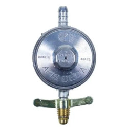 Regulador de gas con manguera apis para garrafa 10 kg