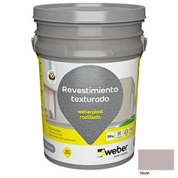 Weber Plast rodillado 30Kg Vison
