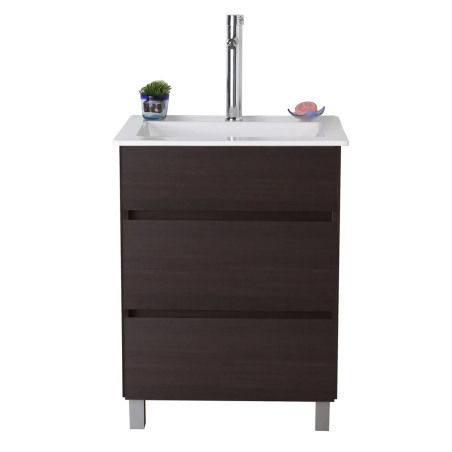 Vanitory nórdica JC 60 cm - 2 cajones - Dakar - Sin mesada