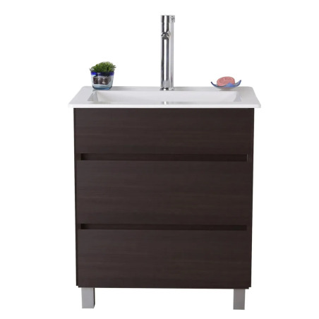 Vanitory nórdica JC 80 cm - 2 cajones - Dakar - Sin mesada