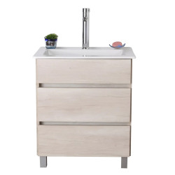 Vanitory Nórdica JC 80 cm - 2 cajones - Helsinsky - Sin mesada