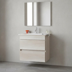 Vanitory Nórdica JC 50 cm - Colgar - 2 cajones - Helsinsky - Sin mesada