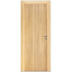 Puerta placa Oblak simple contacto Tekstura - Lisa roble - Marco madera (Izquierda) 90x15cm