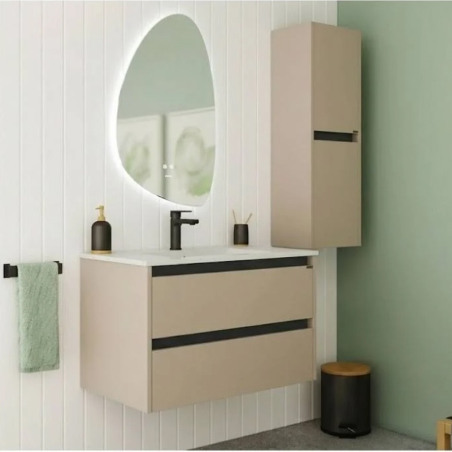 Vanitory Lina Schneider 60cm - Colgar - Cenere - Sin mesada