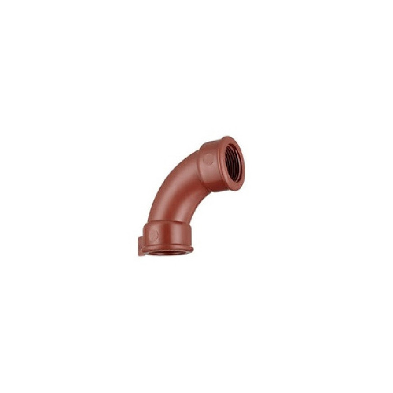 Curva rosca 90° polipropileno hh 2"