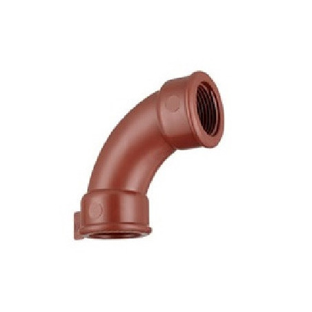 Curva rosca 90° polipropileno hh 2"
