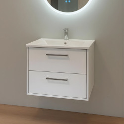 Vanitory Bossa Campi 60cm - Blanco rauvisio - Sin mesada