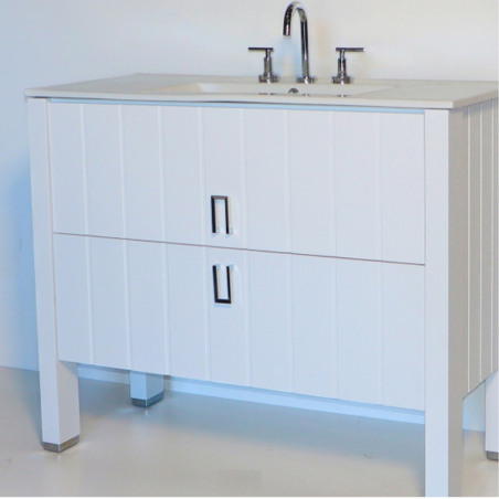 Vanitory Deck Campi 80cm - Blanco - Sin mesada