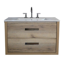 Vanitory Zamba Aéreo Campi 60cm - Roble verona - Sin mesada