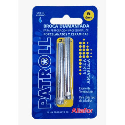 Broca diamantada - Diámetro 6mm par