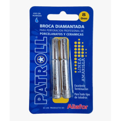 Broca diamantada - Diámetro 8mm par