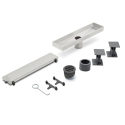 Desague Lineal 300mm 2 en 1 Mate Atrim