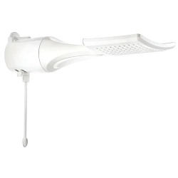 Ducha Electrica Loren Shower Lorenzetti 6800w blanco