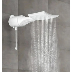 Ducha Electrica Loren Shower Lorenzetti 6800w blanco