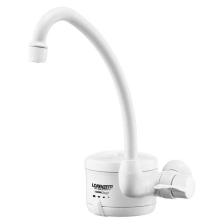 Canilla Electrica Lorenzetti Loreneasy 5500w 4 Temperaturas Blanco Pulido