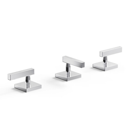 Grifería Block Lever Bidet con transferencia Cromo - Hidromet