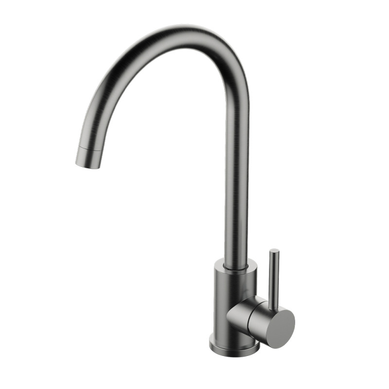 Grifería FV One Monocomando cocina mesada Inoxidable 411.04/I1