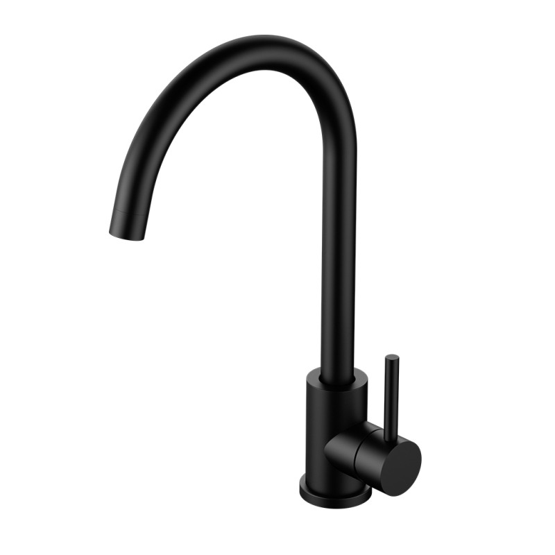 Grifería FV One Monocomando cocina mesada Negro 411.04/I1