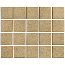 Eliane mesh flow mascavo aprox 30x40cm