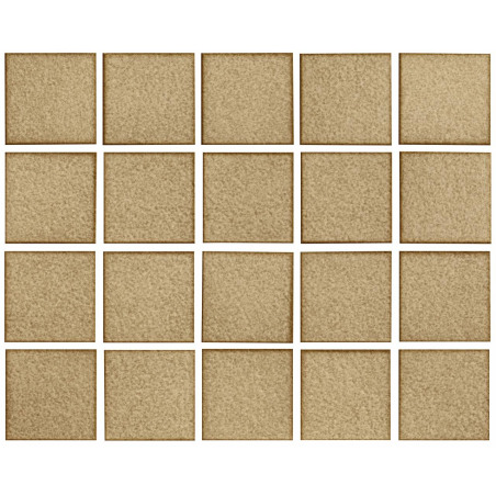 Eliane mesh flow mascavo aprox 30x40cm
