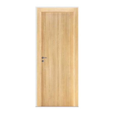 Puerta Placa Oblak Simple Contacto Tekstura - Lisa Roble - Marco Madera (Derecha) 80x20 cm
