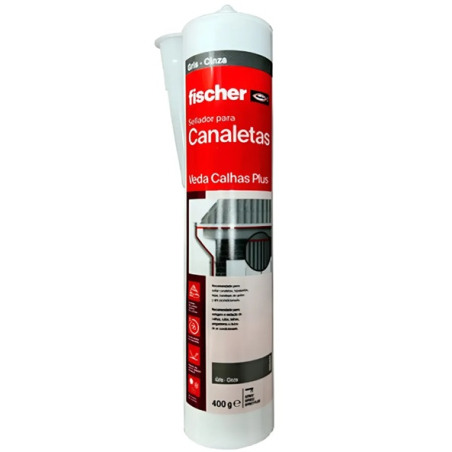 Sellador para zinguería/canañetas 400grs fischer